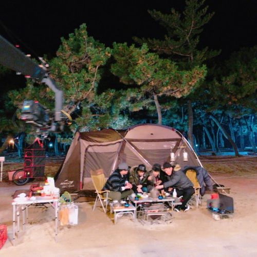 MBC every1 [아찔한 캠핑] 촬영현장 사진